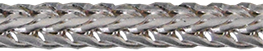 Fox Tail hammered Oval