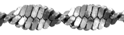 Compacted flat single curb twisted