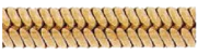Compacted single curb hammered oval