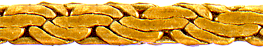 Flat french rope chain