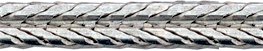 Oval fox-tail with groove