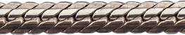 Double curb hammered as Butterfly 1 , with groove at the center