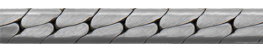 Flat and bevelled single curb