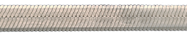 Compacted single curb hammered flat 