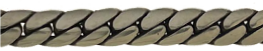 Oval single curb