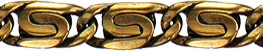 Flat "S"-curb with groove and "turn-restart" 
