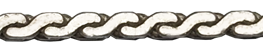 Narrow Serpentine flat single curb