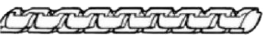 BAD 1 type box chain